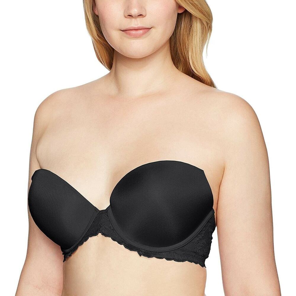 Paramour Women's Lou Lou Lace Underwire Seamless Push Up Bra US‎ 32DDD MSRP $42